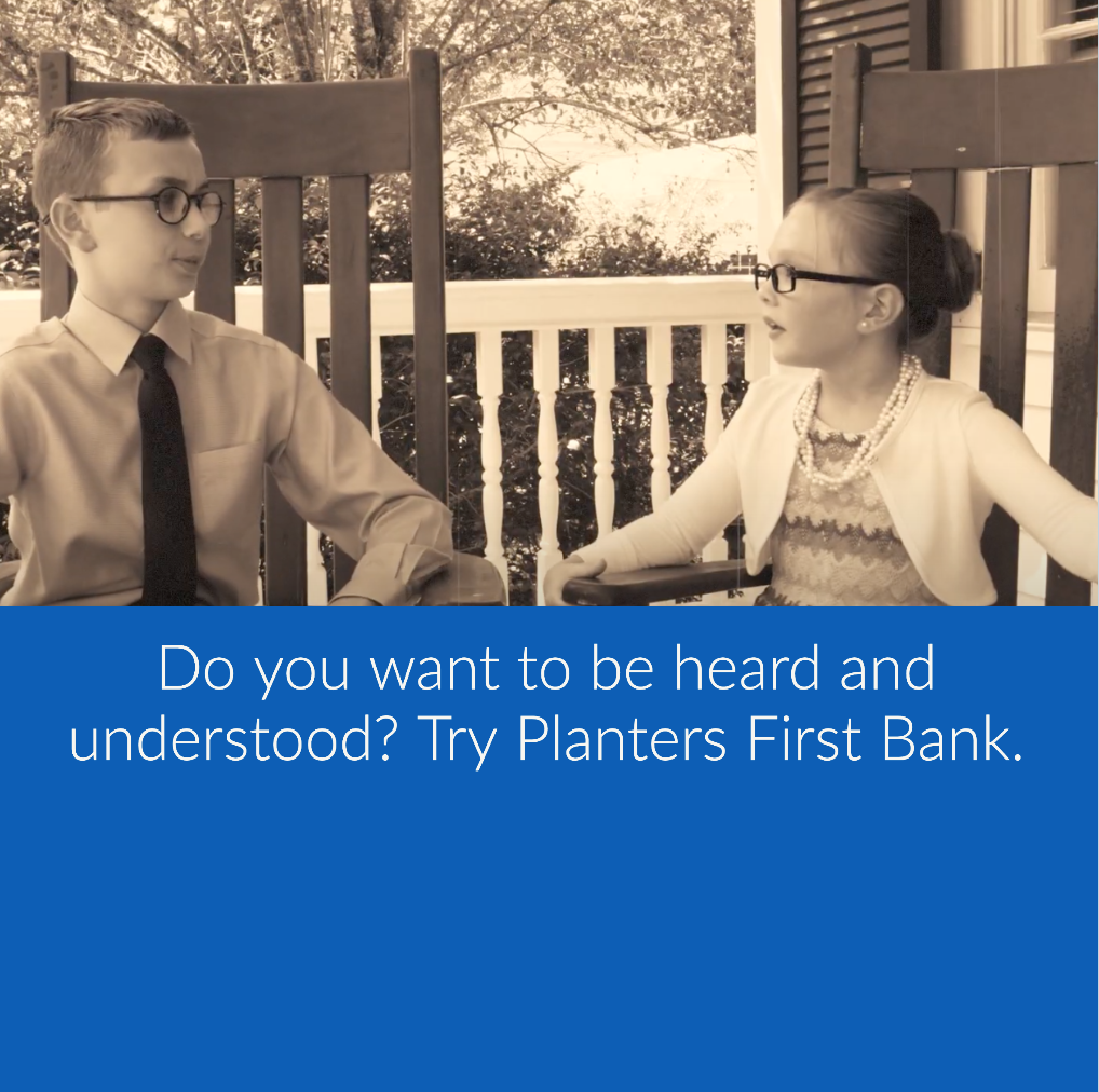 Photo for Check out our most recent commercial with Planters First Bank. 