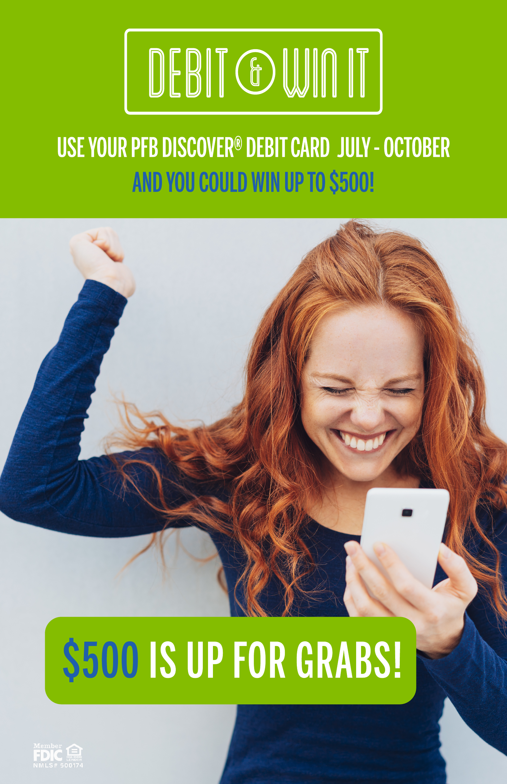 Photo for Debit &amp; Win It Sweepstakes