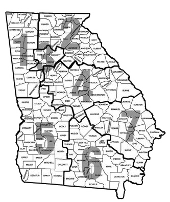 CBA Georgia Map