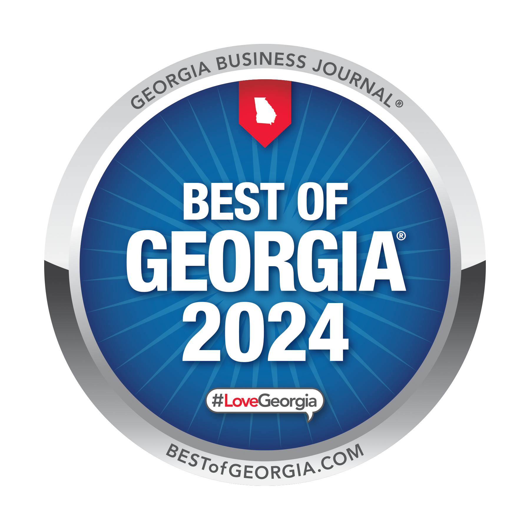 2024 Best of Georgia Seal